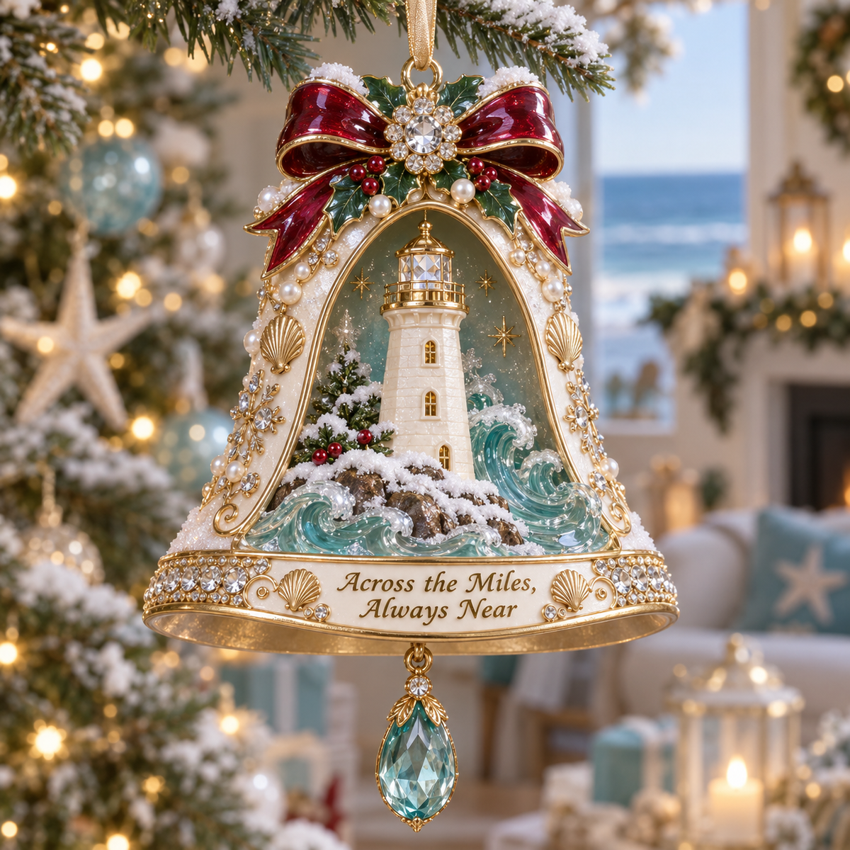 Coastal Christmas Keepsake Ornament