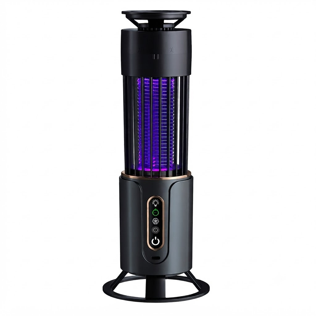 Rechargeable UV Mosquito Trap Lamp for Indoor and Outdoor Use