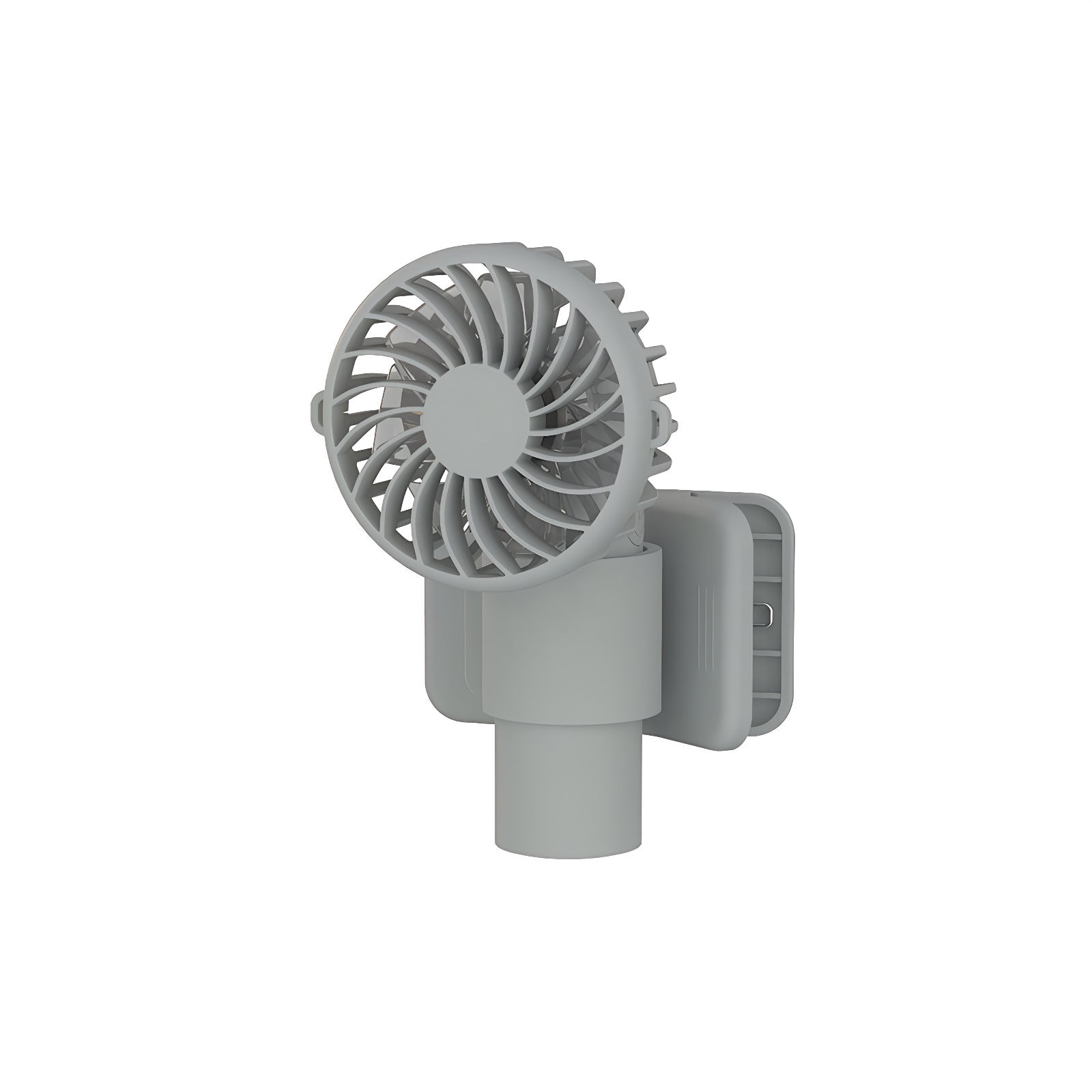 USB Rechargeable Portable Clip-On Cooling Fan with 3 Speed Settings