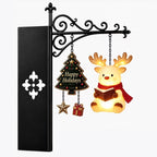 Christmas Library Lantern Bookshelf Light