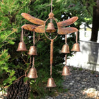 Dragonfly Bells Wind Chime for Garden and Outdoor Decor