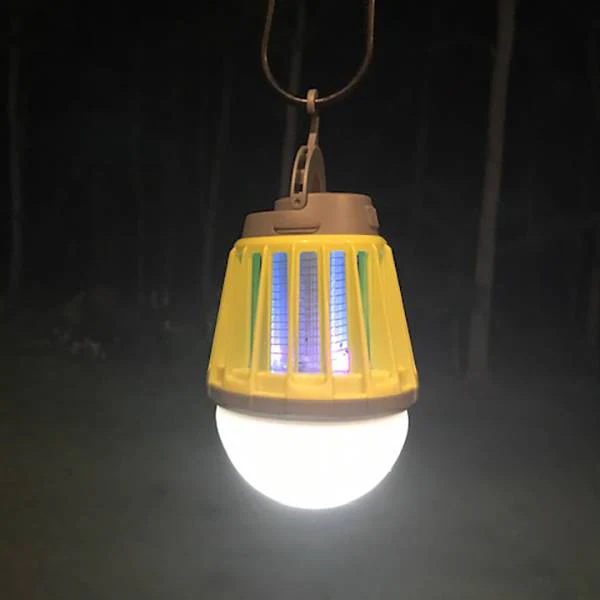2000mAh Rechargeable Mosquito Killer Lamp Camping Lantern with UV Light