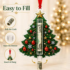 Christmas Cash Holder Ornament — Turn Cash Into a Christmas Surprise