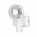 USB Rechargeable Portable Clip-On Cooling Fan with 3 Speed Settings