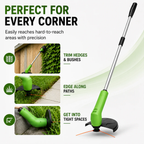 Cordless Mini Grass Trimmer Lightweight Adjustable Cutter