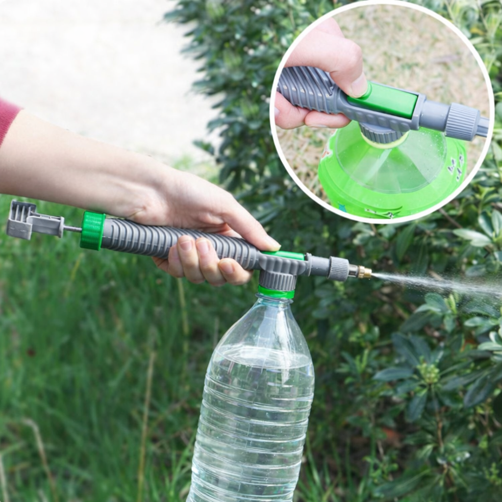 Manual Powerful Bottle Sprayer Attachment for Effective Gardening