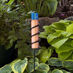 Solid Copper Rain Gauge with Garden Stake