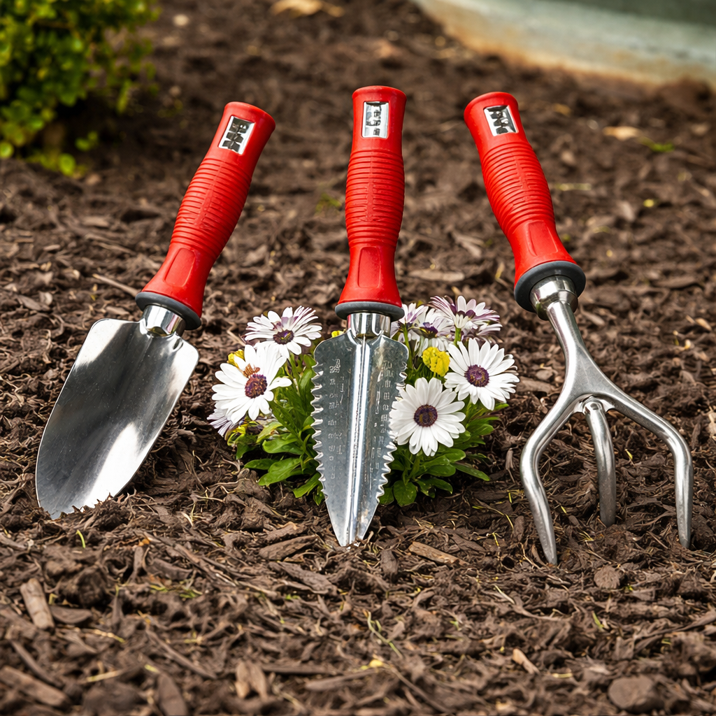 Essential Gardening Tools Set for Lawn Care and Landscaping