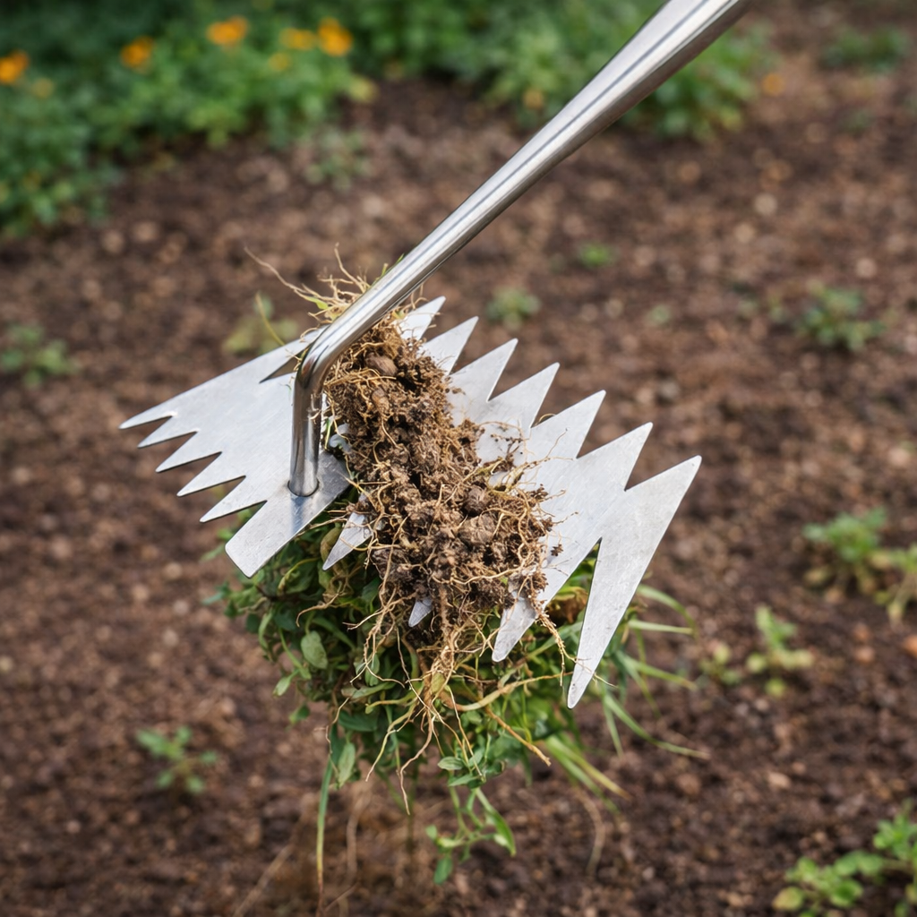 Manual Weeder and Tiller for Effective Garden Care