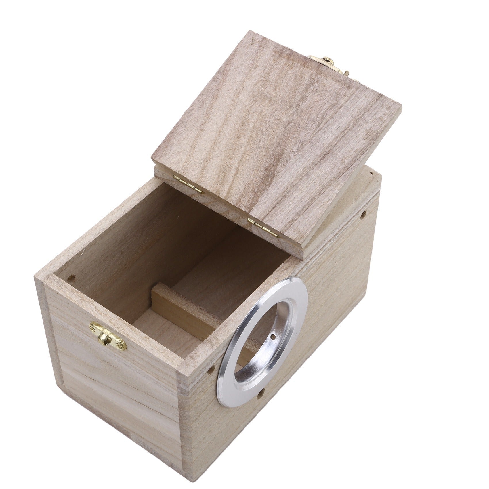 Wooden Bird Nesting Box for Parakeets, Budgies & Cockatiels