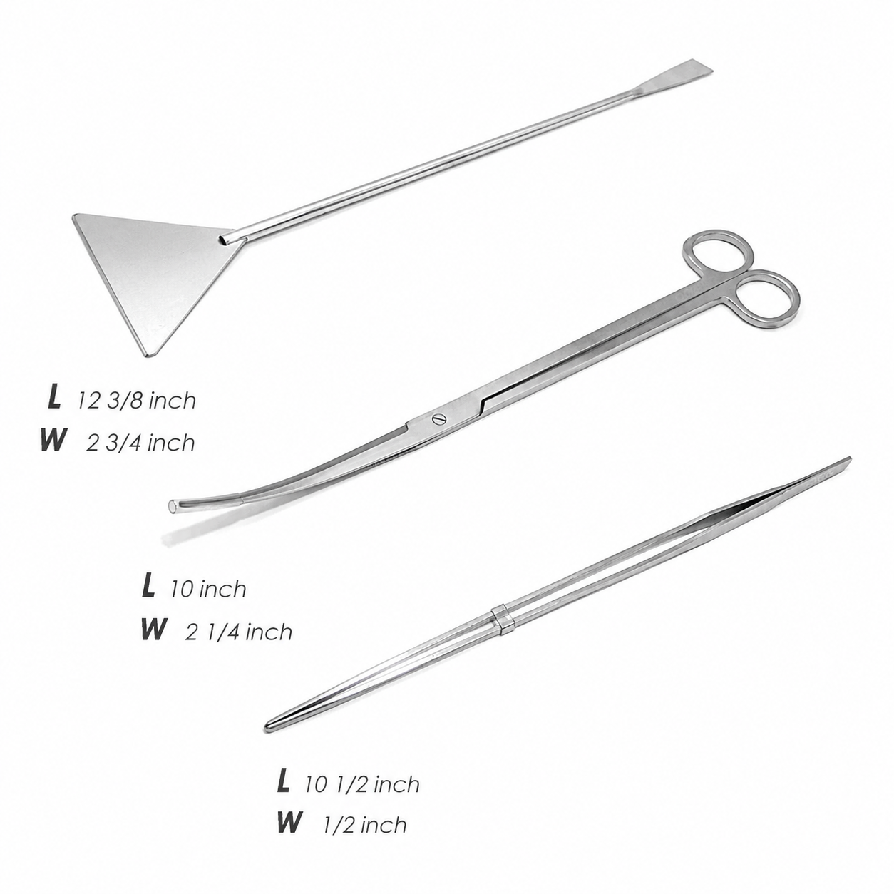 Aquascaping Tools Package. Aquarium Planting/Trimming/Cleaning Tools
