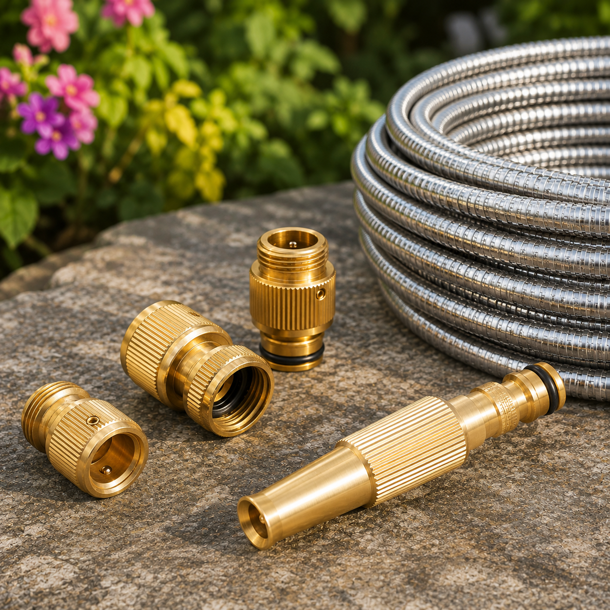 100 ft. Stainless Steel Garden Hose