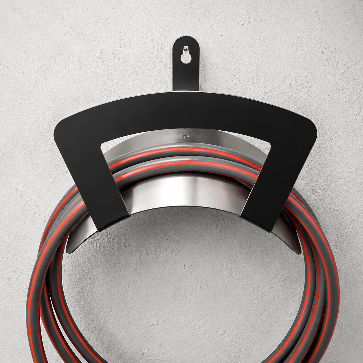 304 Stainless Steel Wall Mount Garden Hose Holder Storage Rack