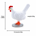 Funny Chicken Lamp – Resin USB Desk Lamp for Home Decor