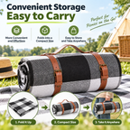 Waterproof Foldable Picnic Blanket for Beach, Camping & Outdoor Trips