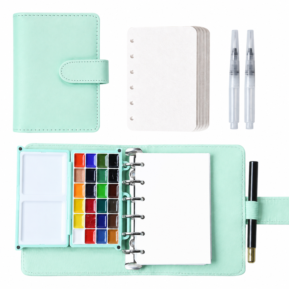 Portable Travel Watercolour Paint Set