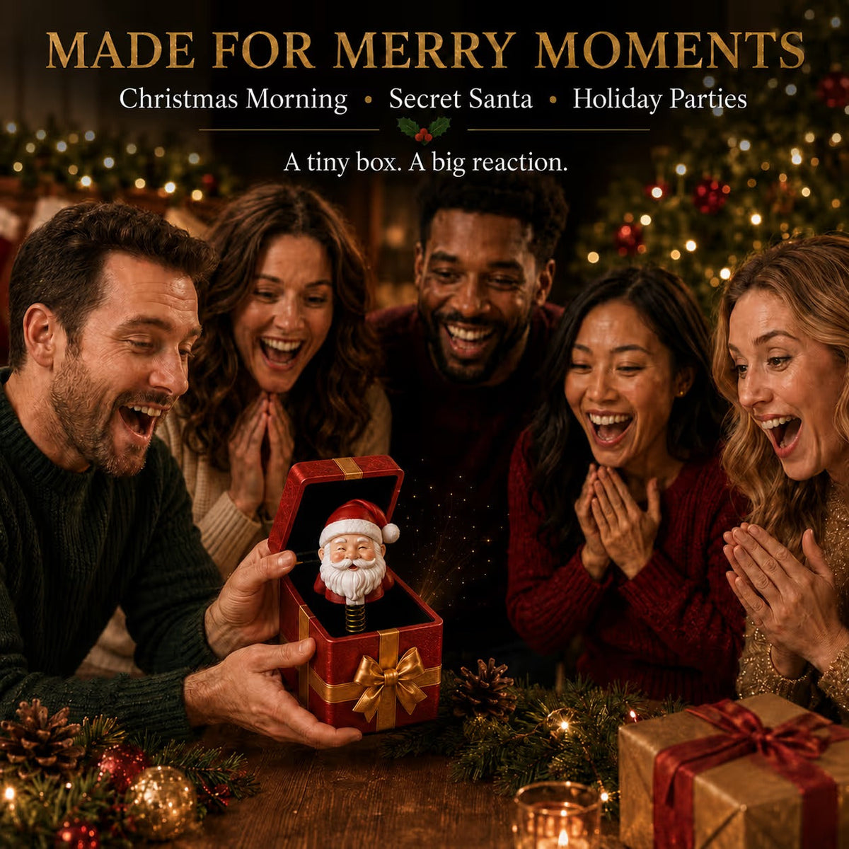 Christmas Magic Pop-Up Gift Box
