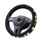 Cat Steering Wheel Cover - Stretch Anti-Slip Neoprene, 15 Inch