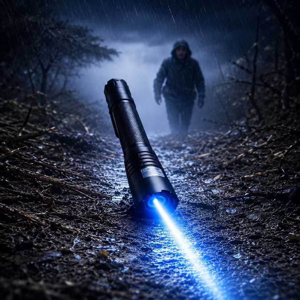 High-Power LED Tactical Flashlight for Outdoor Use