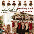 Christmas Stocking Holder Shelf Sitters