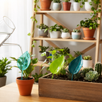 Leaf Plant Watering Funnels Set For Indoor And Outdoor Plant Care