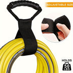 3 Pack Nylon Storage Straps with Handle, Garden Hose & Cord Organizer
