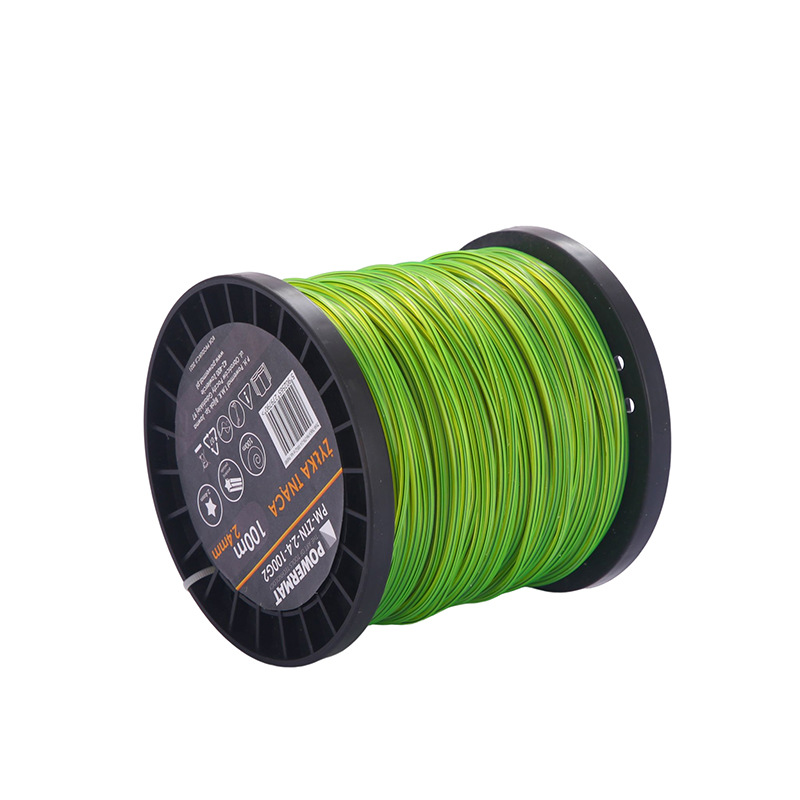 Strong Cutting Line for Brushcutter Heads 2.4mm x 100m 5-Sided