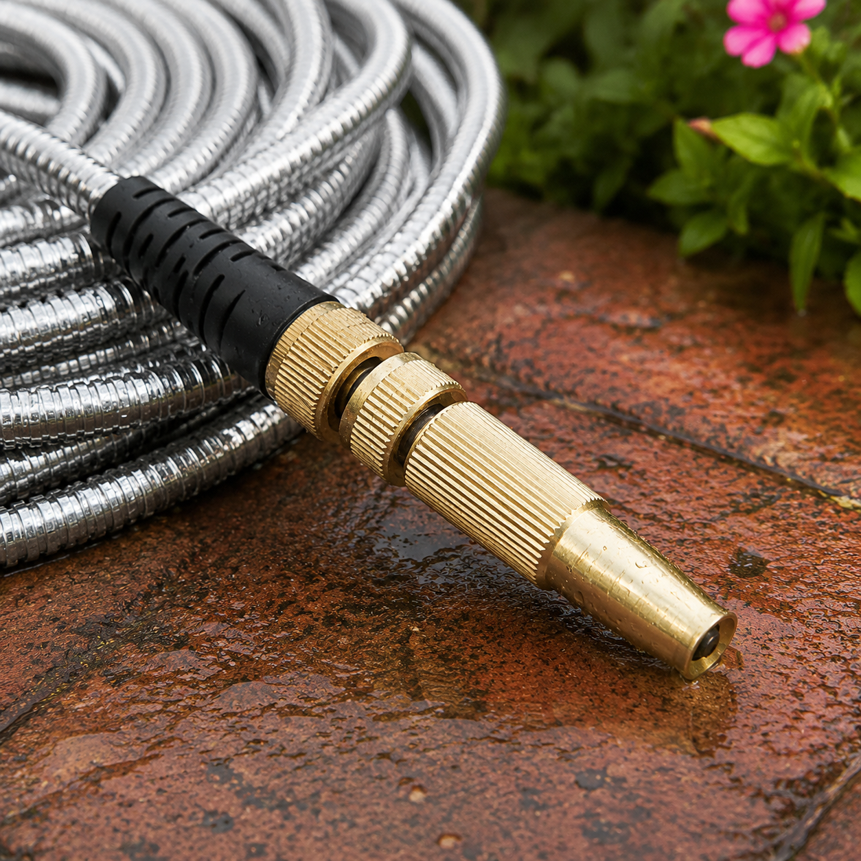 75 ft. Stainless Steel Garden Hose