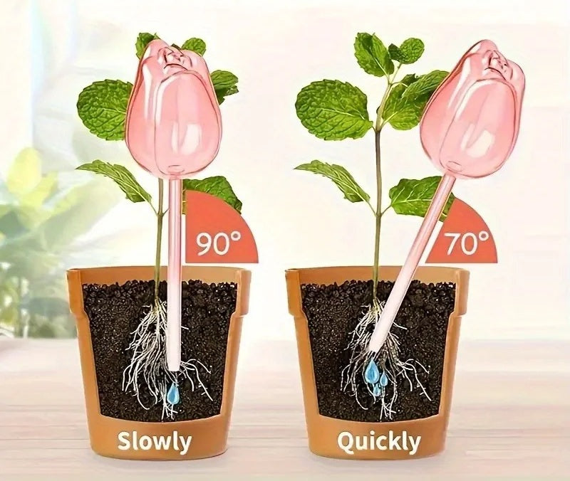 Self-Watering Tulip Plant Balloons 2/4 Pack – Drip Irrigation Tools