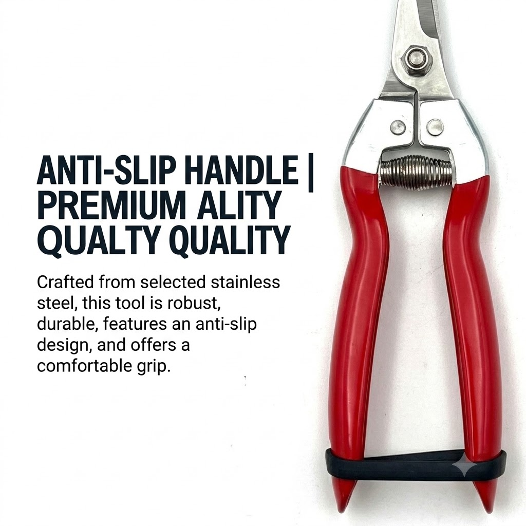 Garden Snips for Flowers, Herbs & Vegetable Harvesting