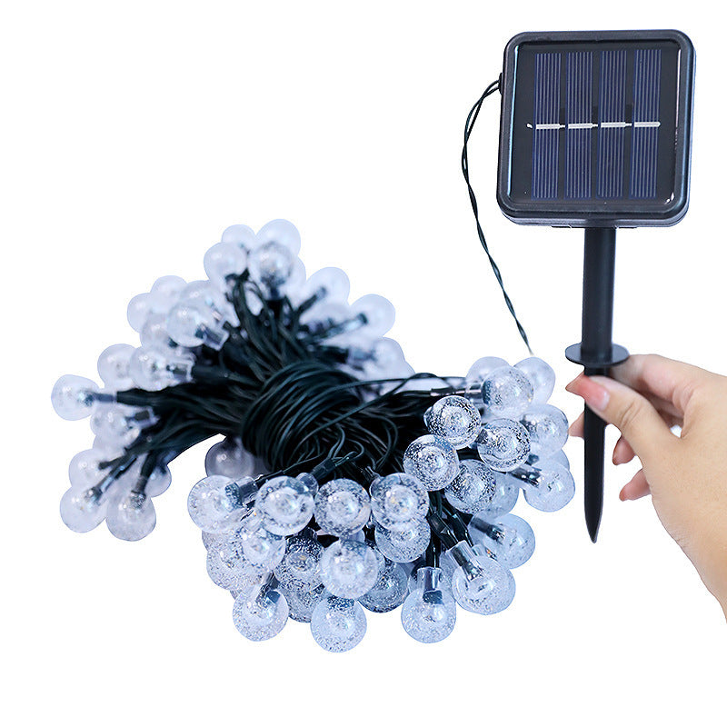 Solar Powered LED String Lights 16 ft with 20 Lights for Outdoor Decor