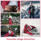 3-in-1 Multi-Functional Camping Blanket – Lightweight Portable Outdoor Blanket
