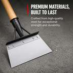 Stainless Steel Garden Hoe Scraper for Weeds Moss and Soil