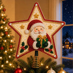Pearl Diamond Art Christmas Tree Topper DIY Kit