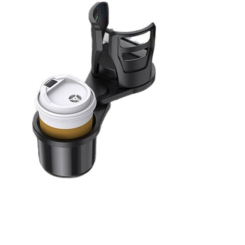 Car Cup Holder Tray with Phone Holder – Adjustable Food Tray