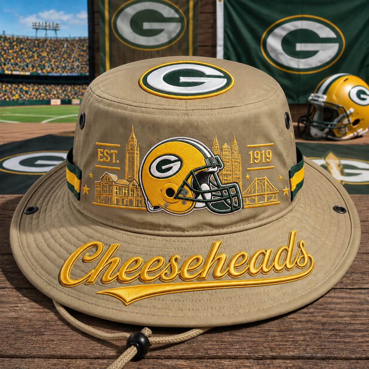 Cheeseheads Boonie Hat