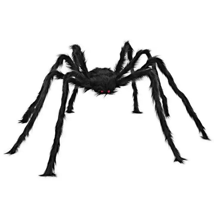 Halloween Fake Spider Web Decorations with Giant Spider