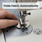 Adjustable Sewing Machine Hemmer Attachment for Rolled Hems