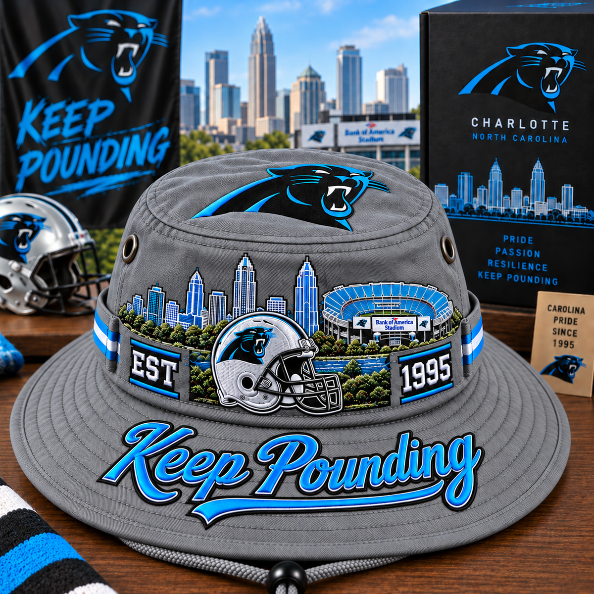 Keep Pounding Boonie Hat