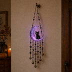 Lighted Halloween Beaded Wind Chime Collection
