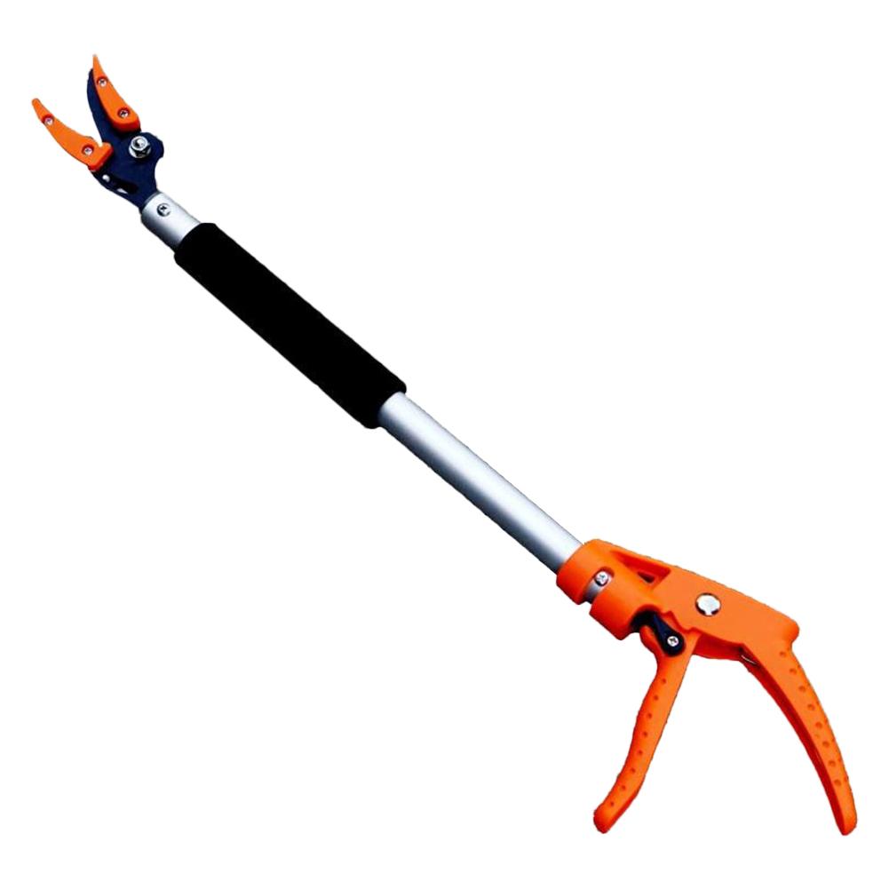 Telescopic pruning shear with spring mechanism – Extendable from 37-60 cm