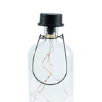 Solar Bottle Lantern Kit Set of 2 – Amber LED Hanging & Tabletop Lights