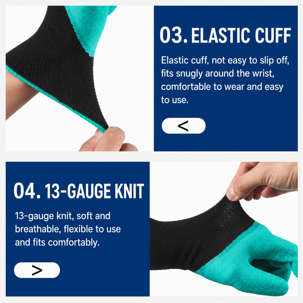 Garden Claw Gloves for Digging Planting and Weeding