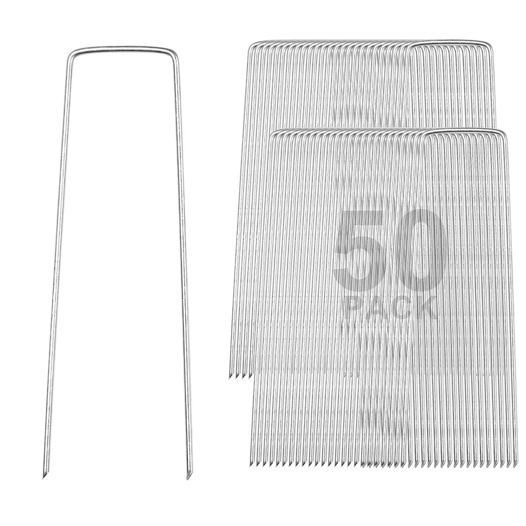 6in Turf Staples for Artificial Grass, Landscape Fabric