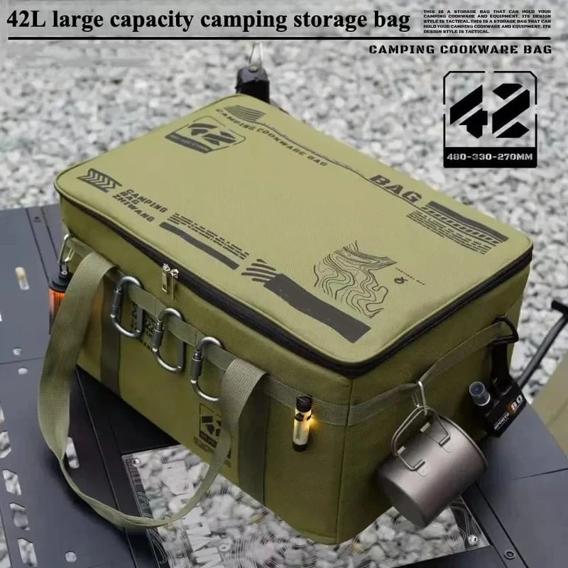Waterproof Outdoor Storage Organizer – Foldable, Large Capacity, Durable