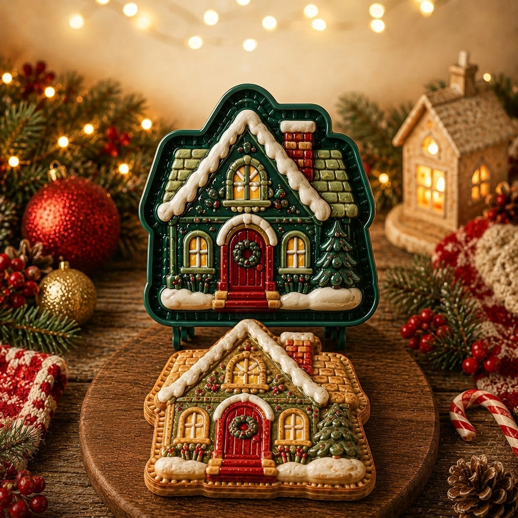 9-Design Christmas Mini Pie Mold Collection