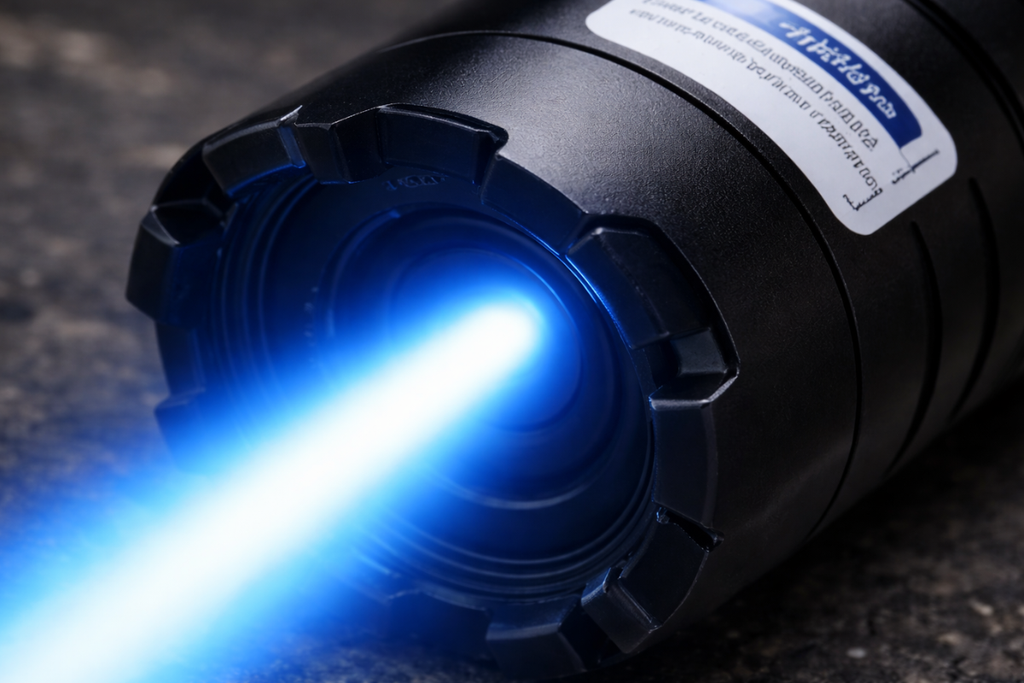High-Power LED Tactical Flashlight for Outdoor Use
