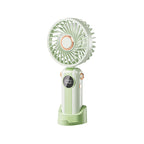 1200mAh Mini USB Rechargeable Fan with 5 Speeds & LED Display