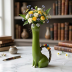 Cat Shaped Vase – Cute Cat Flower Vase for Home Decor