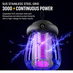 Portable Mosquito Zapper Lamp USB Rechargeable UV Light for Indoor Outdoor Use